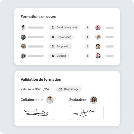 Pilotage des formations