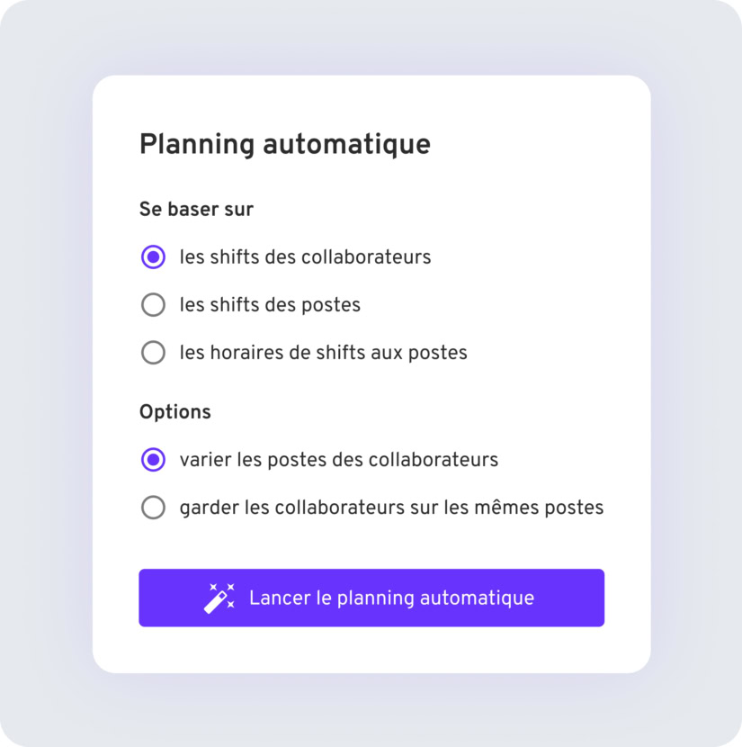 Digitalisez vos plannings