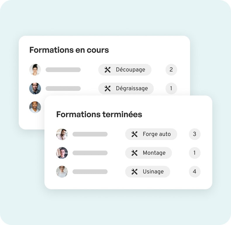 Gestion des formations