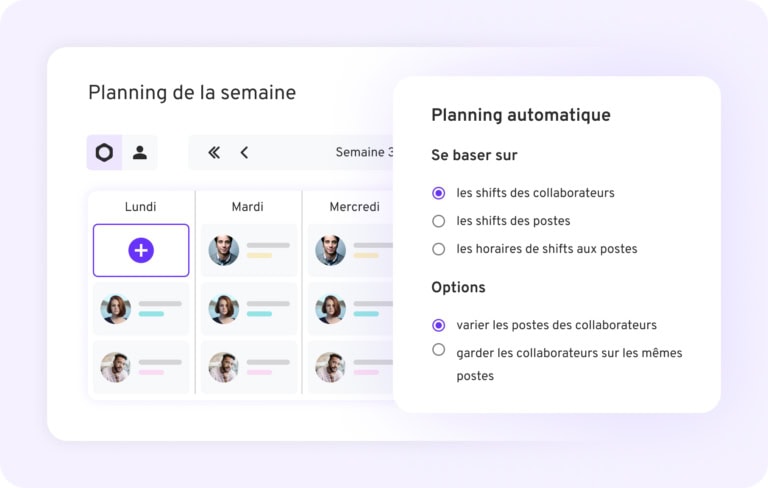 Automated workstation assignment schedule