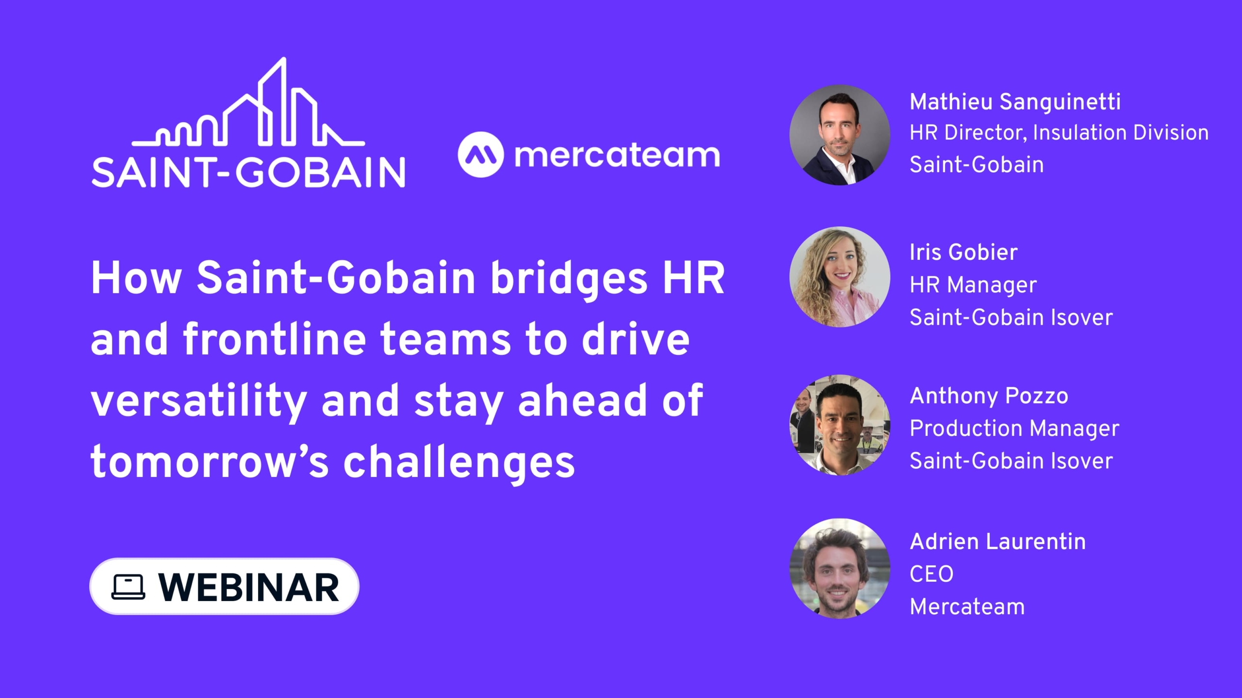 Mercateam x Saint-Gobain webinar replay