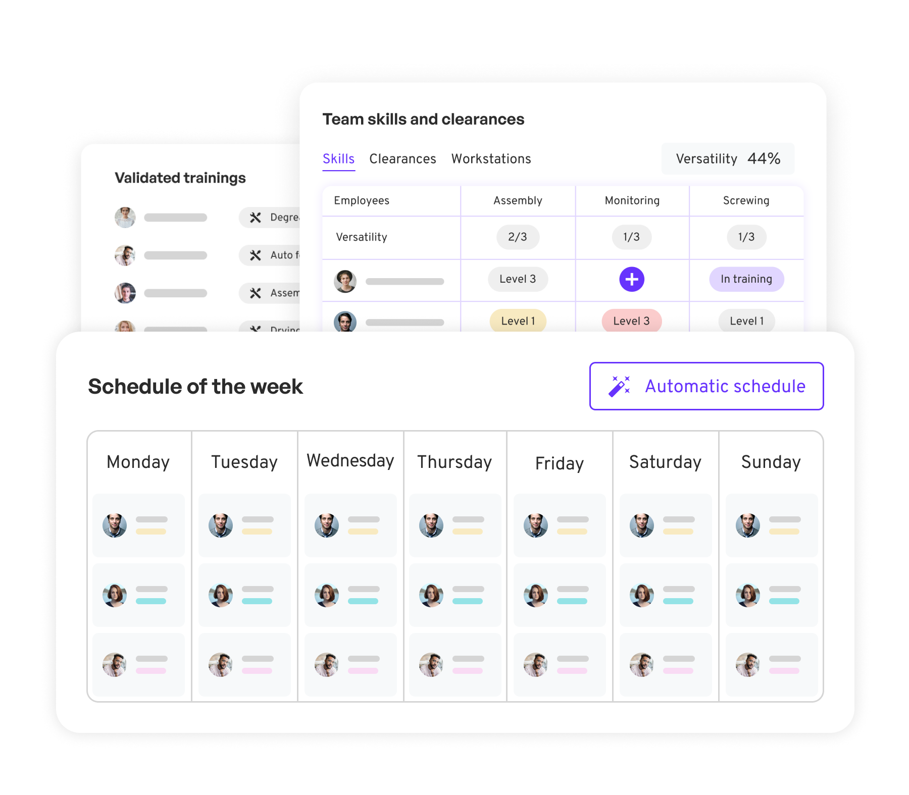 workforce planning software​ industry Mercateam Platform